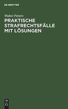 portada Praktische Strafrechtsfälle mit Lösungen (in German)