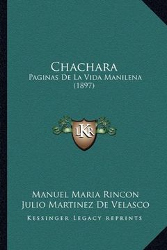 portada Chachara: Paginas de la Vida Manilena (1897) (in Spanish)