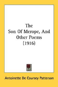 portada the son of merope, and other poems (1916) (in English)