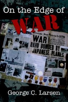 portada on the edge of war (en Inglés)