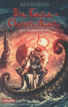 portada Die Kane-Chroniken 02: Der Feuerthron