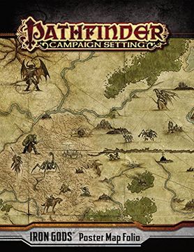 portada Pathfinder Campaign Setting: Iron Gods Poster map Folio (en Inglés)