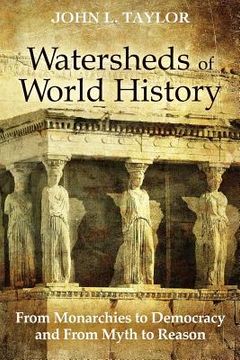 portada watersheds of world history (en Inglés)