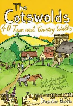 portada the cotswolds: 40 town and country walks. dominic north (in English)