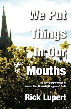 portada we put things in our mouths (en Inglés)