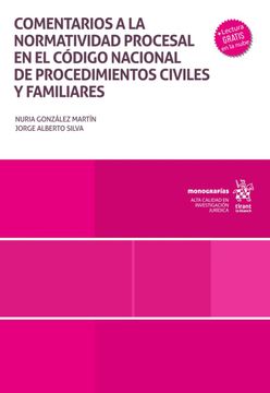 portada Comentarios a la Normatividad Procesal en el Código Nacional de Procedimientos Civiles y Familiares