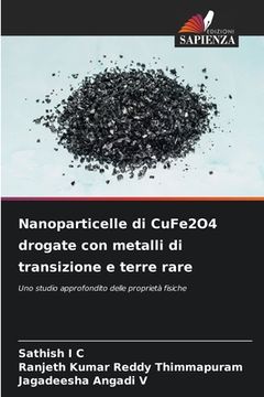 portada Nanoparticelle di CuFe2O4 drogate con metalli di transizione e terre rare (in Italian)