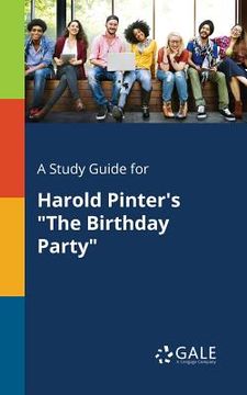 portada A Study Guide for Harold Pinter's "The Birthday Party" (in English)