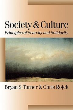 portada society and culture: scarcity and solidarity