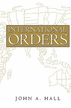 portada international orders: essays, interpretations and rejoinders (en Inglés)