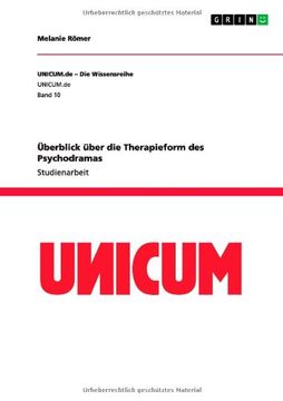 portada Überblick über die Therapieform des Psychodramas