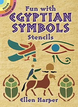 portada Fun With Egyptian Symbols Stencils (Dover Stencils) (en Inglés)