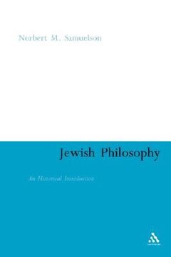 portada jewish philosophy: an historical introduction (in English)