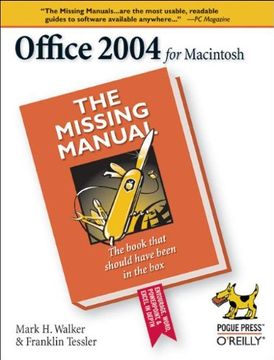 portada Office 2004 for Macintosh: The Missing Manual (in English)