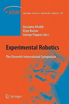 portada experimental robotics: the eleventh international symposium
