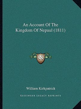 portada an account of the kingdom of nepaul (1811) (en Inglés)