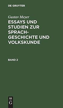 portada Essays und Studien zur Sprachgeschichte und Volkskunde (in German)