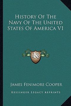 portada history of the navy of the united states of america v1 (en Inglés)