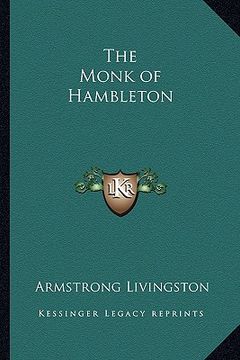 portada the monk of hambleton (en Inglés)