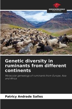 portada Genetic diversity in ruminants from different continents (en Inglés)
