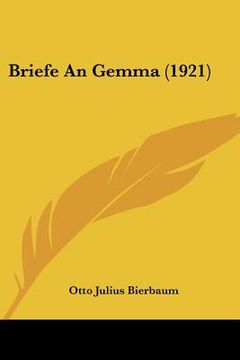 portada briefe an gemma (1921) (in English)