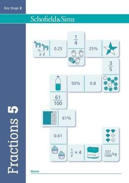 portada Fractions, Decimals and Percentages Book 5 (Year 5, Ages 9-10)