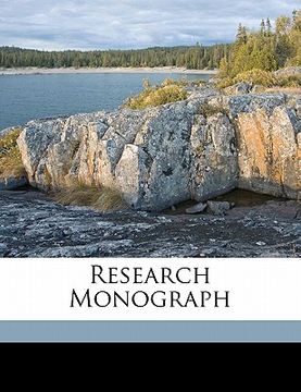 portada research monograph (en Inglés)