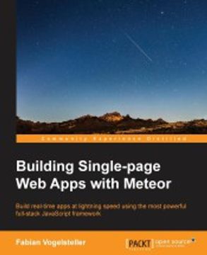 portada Building Single-Page web Apps With Meteor (en Inglés)