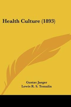 portada health culture (1893) (en Inglés)
