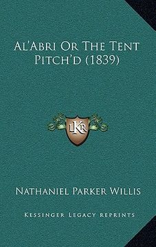 portada al'abri or the tent pitch'd (1839) (en Inglés)