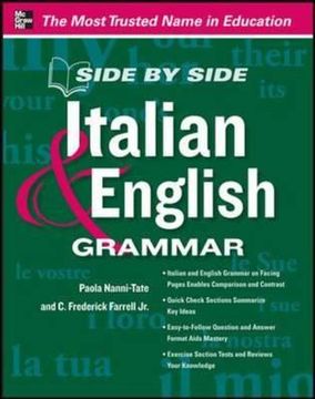 portada side by side italian and english grammar