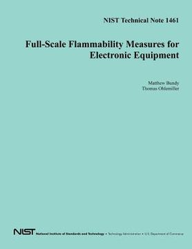 portada Full-Scale Flammability Measures for Electronic Equipment (en Inglés)