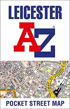 portada Leicester Pocket Street Map (en Inglés)