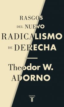 portada Rasgos del Nuevo Radicalismo de Derecha (in Spanish)
