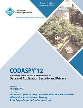 portada codaspy 12 proceedings of the second acm conference on data and application security and privacy (in English)