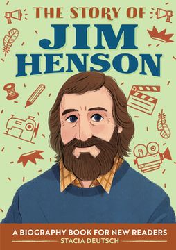 portada The Story of jim Henson: A Biography Book for new Readers (en Inglés)