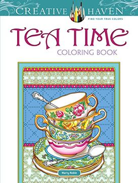 portada Creative Haven Teatime Coloring Book (Colouring Books) 