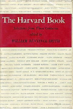 portada the harvard book: selections fom three centuries, revised edition