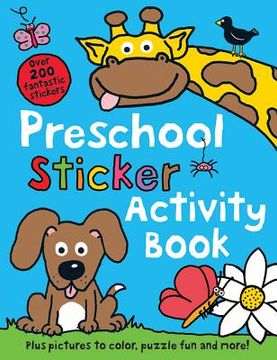 portada preschool color and activity book
