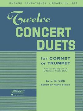 portada Twelve Concert Duets for Cornet or Trumpet