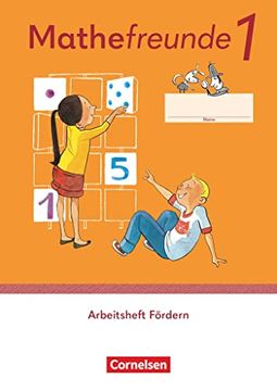 portada Mathefreunde - Allgemeine Ausgabe 2022 - 1. Schuljahr: Arbeitsheft Fördern (en Alemán)