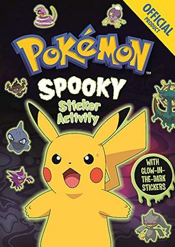 portada Official Pokémon Spooky Sticker Book 