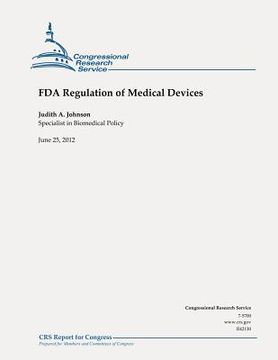 portada FDA Regulation of Medical Devices (en Inglés)