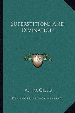 portada superstitions and divination (en Inglés)