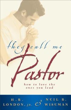 portada They Call Me Pastor (en Inglés)