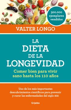portada LA DIETA DE LA LONGEVIDAD (in Spanish)
