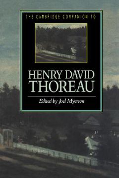 portada The Cambridge Companion to Henry David Thoreau Hardback (Cambridge Companions to Literature) (en Inglés)