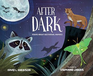 portada After Dark: Poems About Nocturnal Animals (en Inglés)