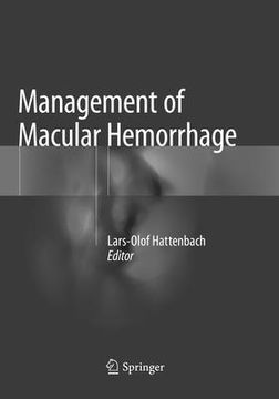 portada Management of Macular Hemorrhage (en Inglés)