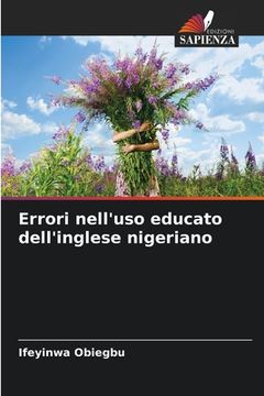 portada Errori nell'uso educato dell'inglese nigeriano (en Italiano)